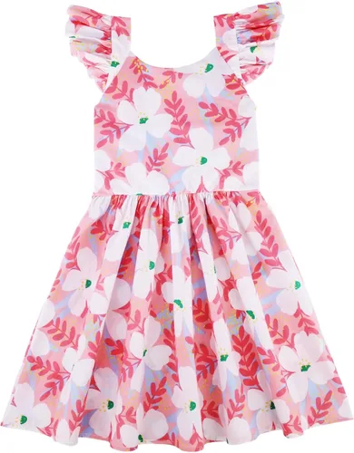 Vista 164 de Vestido de verano para niña, de algodón, con diseño floral