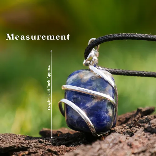 Vista 45 de PYOR Collar con colgante curativo de Reiki de cristal, gemas de buena suerte, prosperidad, riqueza, piedras preciosas naturales, collares de buena
