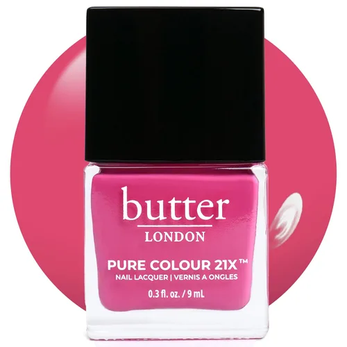 Vista 37 de butter LONDON PC21X Esmalte de uñas – Secado rápido, color de larga duración con acabado similar al gel y laca de uñas resistente a las virutas que