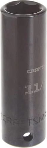Vista 6 de CRAFTSMAN Llave de carraca de impacto profundo, SAE, de 1/2 pulgada de transmisión, 1 pulgada (CMMT15984)