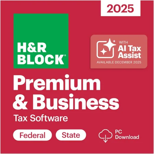 Vista 4 de H&R Block Tax Software Deluxe + State 2025 with Norton 360 Premium 2026 Ready Antivirus (10 Devices) Digital Bundle