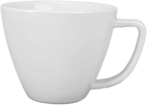 Vista 2 de BIA Cordon Bleu Taza de café Vivi de 14 onzas, juego de 4, color blanco