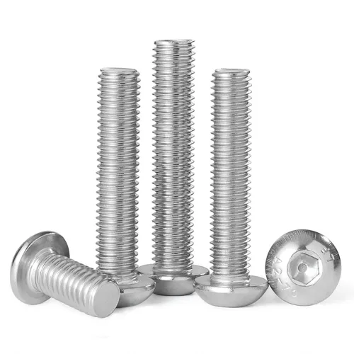 Vista 9 de Tornillo de Cabeza de Botón M3-0.5x12mm con Enchufe de Casquillo, Tornillos M3 de 12mm Métricas, Tornillos Allen Hexagonales, Acero Inoxidable