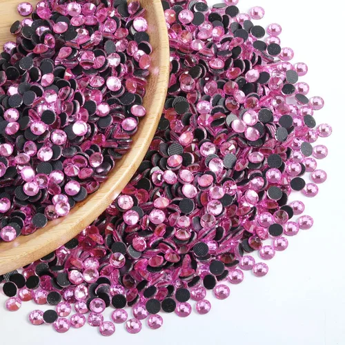 Vista 121 de 6000 PIEZAS Diamantes de Imitación Hotfix a Granel, Diamantes Naranja para Manualidades y Ropa, Diamantes de Imitación para Decoración DIY, SS10