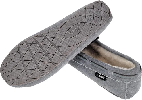 Vista 6 de Clarks Mocasines de gamuza para mujer para interiores y exteriores