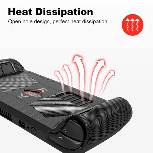 Vista 5 de Funda de vapor Tangaroa Steamdeck - Funda protectora para cubierta de vapor, protector de cubierta suave de TPU - Absorción de golpes