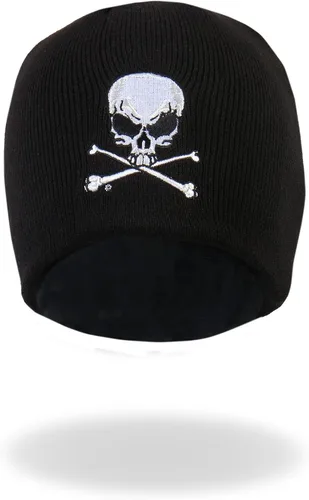 Vista 3 de Hot Leathers Gorra de punto (negro)
