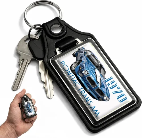 Vista 14 de Brotherhood Car Key Chain for Trans Am Firebird - Classic Models Keychain for Men and Women Gift Key Ring