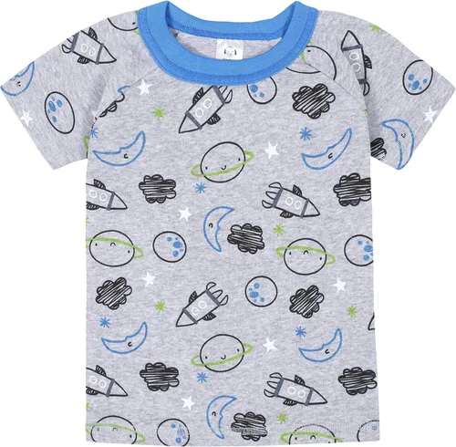 Vista 2 de Gerber Conjunto de pijama de 4 piezas para bebé niño pequeño