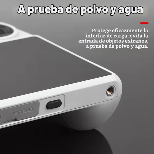 Vista 3 de Tapón antipolvo para DJI Mini 3 Pro RC-N1 Control remoto Puertos de carga Cubierta protectora 4 unids Tipo C Cubierta de polvo de silicona Mini 3