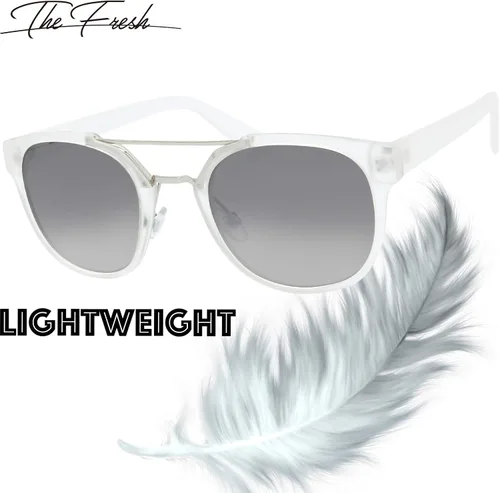 Vista 2 de The Fresh Retro Vintage Crossbar Horn Rimmed Gafas de sol - Exquisito embalaje