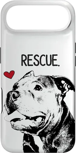 Vista 27 de Rescue Pitbull Dog Save Dogs Pit Bull Lover - Carcasa para iPhone 17