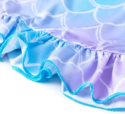 Vista 5 de Camisón de noche para niñas, vestido de noche, unicornio, arcoíris, princesa, pijamas, ropa de dormir, camisón
