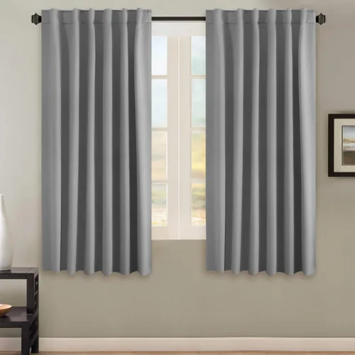 Vista 19 de H.VERSAILTEX Cortinas Opacas con Aislamiento Térmico, Paneles de Tratamiento de Ventanas que Oscurecen la Habitación, Cortinas Opacas para Sala