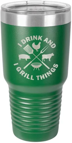 Vista 11 de Taza de viaje de acero inoxidable con diseño de Yeti Rambler