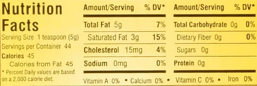 Vista 2 de Deep Pure Cow Ghee - Mantequilla clarificada, 64 onzas