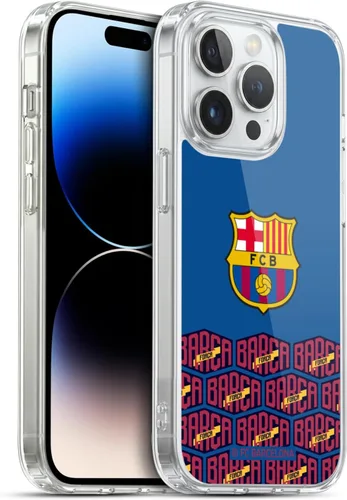 Vista 26 de Head Case Designs Funda de gel con licencia oficial del FC Barcelona con logotipo y patrón de Forca Barca [protección de grado militar] compatible