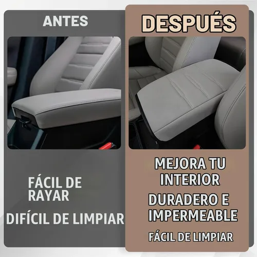 Vista 5 de Muslogy Funda para reposabrazos para Honda CR-V 2023+, grosor regular
