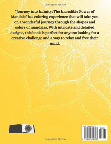 Vista 2 de Journey to Infinity" The Incredible power of Mandala Mandala coloring book