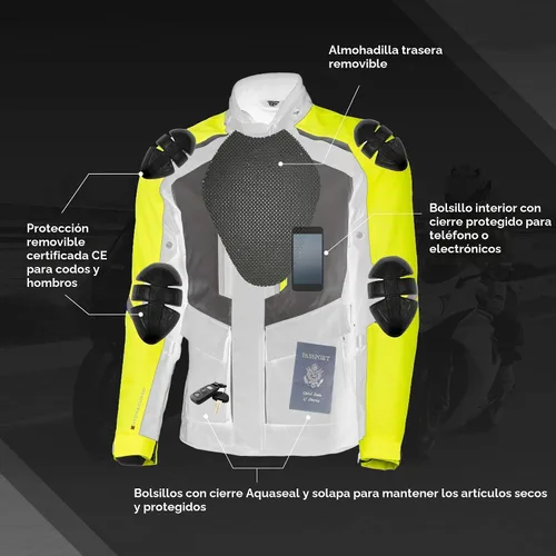 Vista 3 de Fly Racing unisex Flux Air Mesh Jacket