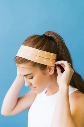 Vista 149 de Maven Thread 4" Wide Workout Headbands for Women – Non-Slip Sweatbands for Gym, Running & Yoga