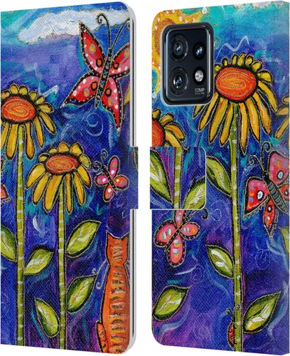 Vista 19 de Head Case Designs Officially Licensed Wyanne Half Light Nature 2 Leather Book Wallet Case Cover Compatible with Motorola Moto Edge 40 Pro