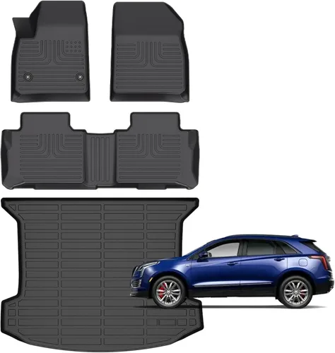 Vista 83 de Alfombrillas para Jeep Compass 2007-2016/2007-2016 Jeep Patriot/Dodge Caliber 2007-2012 para todo tipo de clima con forro de carga para automóvil