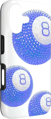 Vista 3 de Lucky Disco 8 Blue Case for iPhone 17