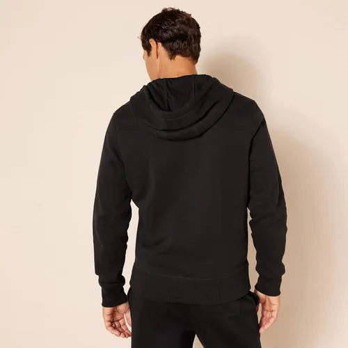 Vista 2 de Tienda Essentials Men's Full-Zip Hooded Fleece Sweatshirt (Available in Big & Tall)