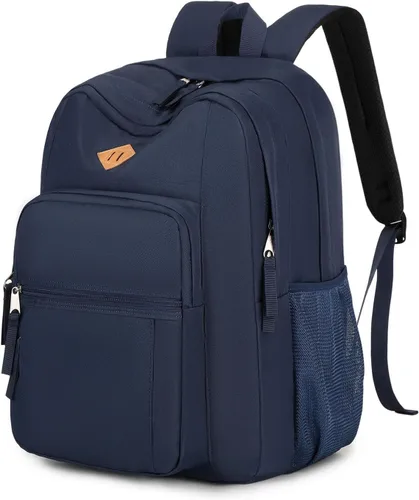 Vista 34 de Abshoo Classical Basic Mochila de viaje para escuela resistente al agua. Mochila escolar de espalda., Negro), BPDU1B1