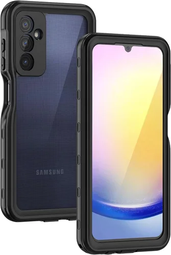 Vista 17 de Lanhiem - Funda para Samsung Galaxy A16 5G, impermeable IP68, resistente al polvo, con protector de pantalla integrado, cubierta protectora