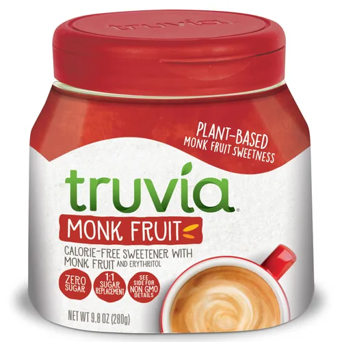 Vista 11 de Truvia Edulcorante sin calorías de los paquetes de fruta del monje, caja de 60 unidades de monjes (paquete de 1)