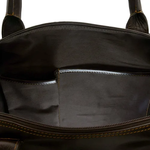 Vista 12 de Style N Craft Overnight, Contemporary Weekend Travel Leather Duffle Bag