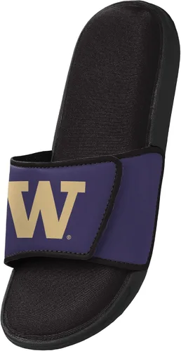 Vista 172 de FOCO Sandalias deportivas de espuma para ducha con logotipo de equipo universitario de la NCAA para hombre
