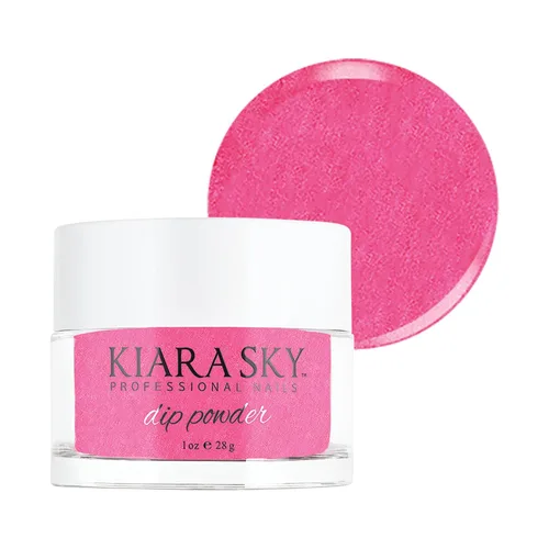 Vista 11 de Kiara Sky Polvo de inmersión Tonos Rosados 1 oz, Pomelo Cosmo