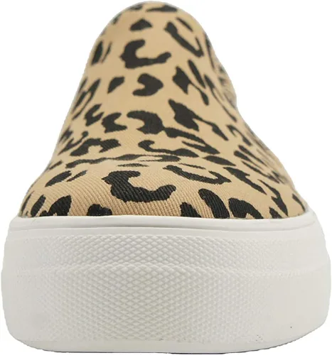 Vista 3 de Soda Zapatos planos para mujer, mocasines casuales de espuma viscoelástica