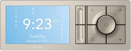 Vista 13 de Moen TS3302BL - Controlador de sistema de agua digital inteligente de 2 salidas para válvula de ducha termostática, en color negro mate