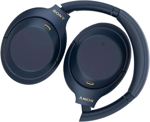 Vista 6 de Sony WH-1000XM4 Auriculares inalámbricos premium con cancelación de ruido, color azul (renovado)