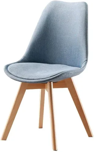 Vista 38 de Sillas de comedor modernas, silla lateral tapizada para el hogar, silla auxiliar para sala de conferencias, silla de comedor, silla de comedor sin