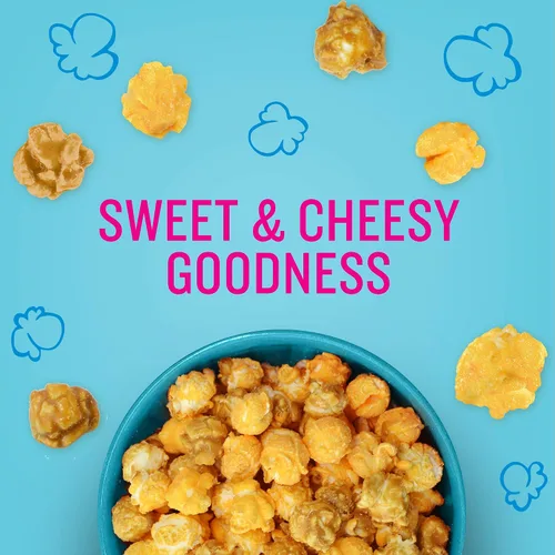 Vista 3 de Angie's BOOMCHICKAPOP - Palomitas de maíz con mezcla de caramelo y cheddar, 6 onzas