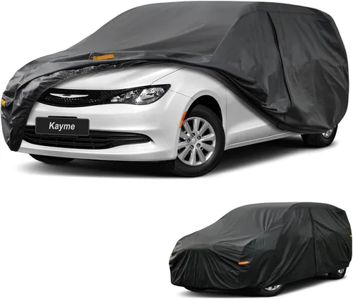 Vista 89 de Kayme Cubierta de auto SUV de 7 capas ajuste personalizado para BMW X1 (2009-2025), impermeable, para todo tipo de clima, para automóviles, cubierta