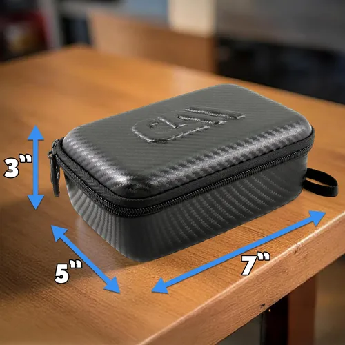 Vista 3 de CASEMATIX Funda de transporte de viaje compatible con lector de sistema POS de terminal cuadrado, no es compatible con papel o accesorios, solo funda
