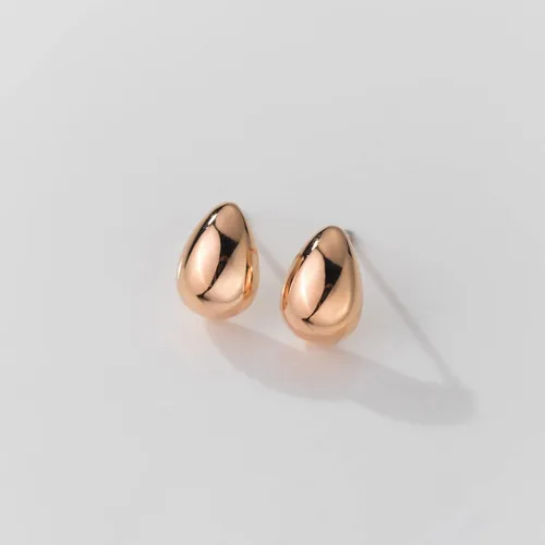 Vista 4 de SLUYNZ Aretes de gota de agua de plata de ley 925 para mujeres, adolescentes, niñas, aretes de gota