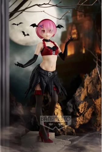 Vista 3 de Banpresto - ReZero comienza la vida en otro mundo Monster Motions Ram Statue