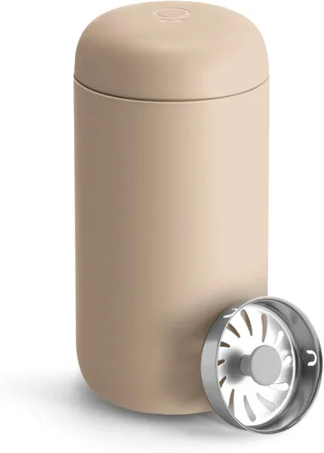 Vista 17 de Fellow Taza de Viaje Carter Move de 12 oz - Taza de Café de Viaje de Acero Inoxidable con Aislamiento al Vacío - Vaso de Café con Interior de Verde
