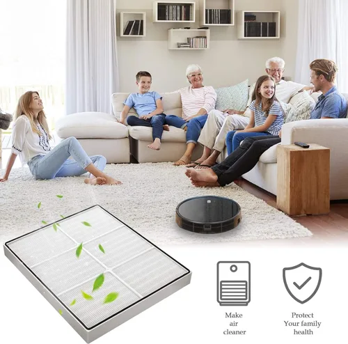 Vista 6 de Filtro de repuesto AP510 y AP450, compatible con purificadores de aire Whirlpool Whispure 8171434K 1183054K 1183054 AP300 AP350 AP450 AP510, 1