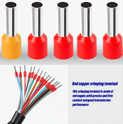 Vista 5 de Cable de extensión serie hembra DB9 de 5 pies con carcasa