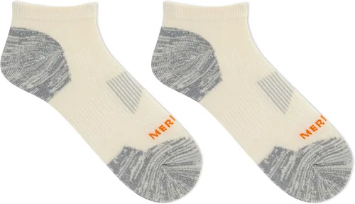 Vista 3 de Merrell Calcetines de lana acolchada zonificada para hombre y mujer, 1 par, soporte de arco transpirable