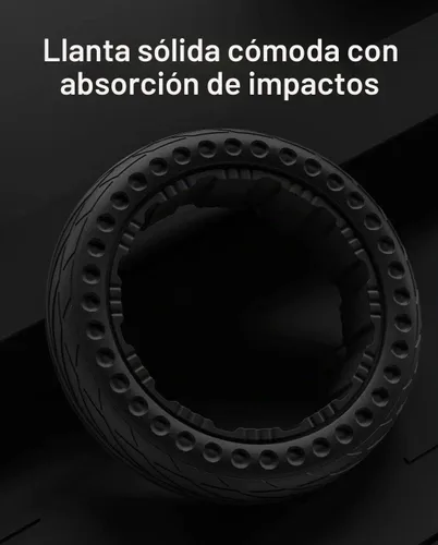 Vista 6 de stio Neumático cómodo para GoKart Pro eléctrico y Gokart Kit de neumáticos traseros, compatible con Ninebot de Segway S-MAX Auto Balance Scooter