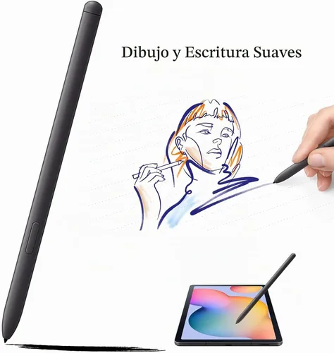 Vista 4 de 2Pcs Tab S6 Lite S Pen Reemplazo para Samsung Galaxy Tab S6 Lite Pen (gris)